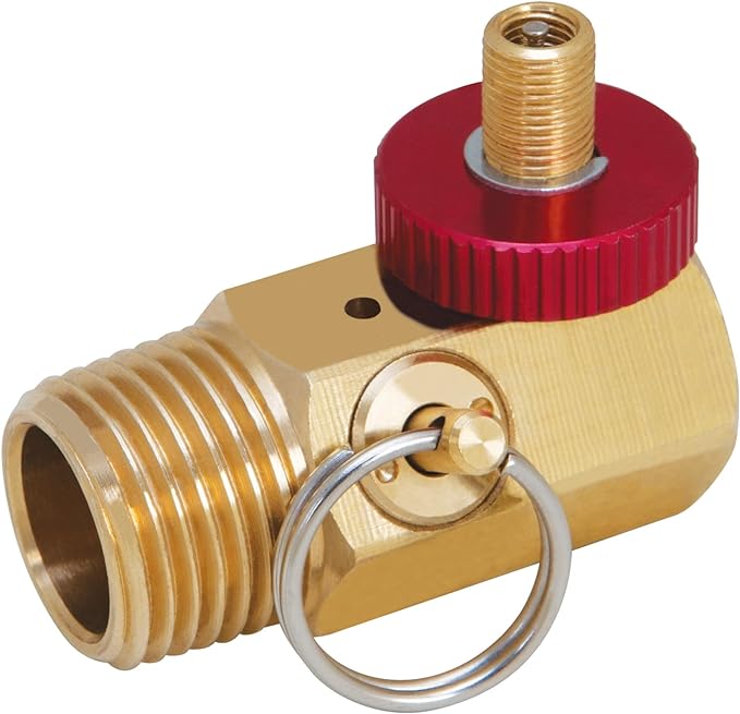 Performance Tool W10056 Air Tank Manifold With Fill Port , Ball Valve, & Relief Bypass , Gold