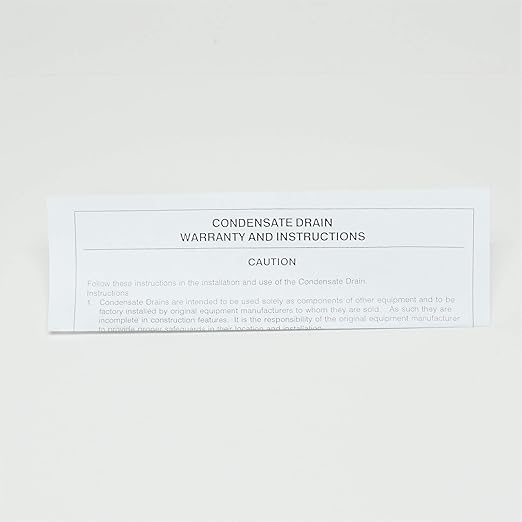 Sealed Unit Parts Company, Inc. (SUPCO) 70220 Condensate Drain, 220 Volts