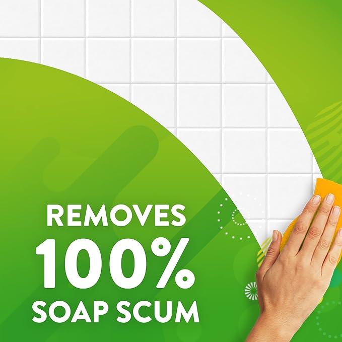 Scrubbing Bubbles Bathroom and Shower Cleaner Disinfectant Aerosol, Foaming Action Bathroom Grime Fighter, Floral Fusion Scent, 20oz