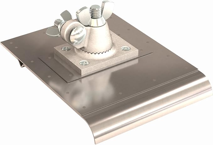 Bon 82-226 6-Inch by 8-Inch Walking Edger/Groover with 3/8-Inch Radius, Stainless Steel