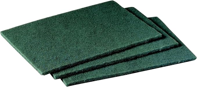 Scotch-Brite Heavy Duty Scrub Pads, 10 Scrubbing Pads, Great for Kitchen, Garage and Outdoors