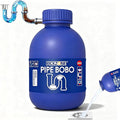 Pipe Bobo Drain Cleaner, Professional-Grade Drain Opener for Kitchen Sink 10.6OZ, Powerful Unclogging, Unclog drains, clog remover, Shower, Tub, Compatible with All Pipe Materials