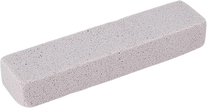 WALFRONT 6PCS Pool Pumice Stone Toilet Bowl Cleaner & Hard Water Remover PVC Scouring Sticks for Bathtub Shower Tile Kitchen Sink Swimming Pool Grates (S 10x25cm)