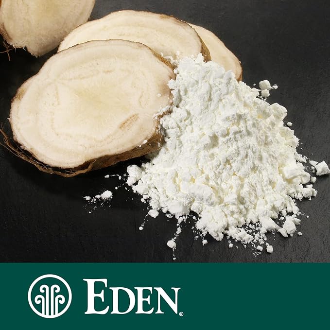 Eden Organic Wild Kuzu Root Starch, Kudzu Powder, Thickener, Macrobiotics, Gluten Free, 3.5 Oz
