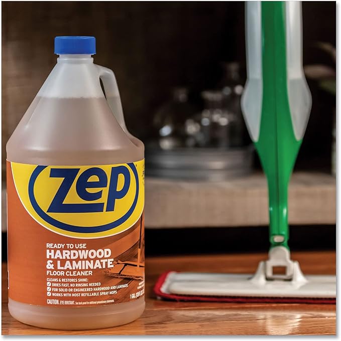 Zep ZPEZUHLF128 ZUHLF128 Hardwood and Laminate Cleaner, 128 oz.