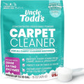 Uncle Todd's Carpet Cleaner Powder for Machines | Makes 30 Gallons of Carpet Cleaner Solution | Enzyme Formula Carpet Deodorizer | Removes Pet Odors & Stains | Safe for Carpets, Rugs & Upholstery