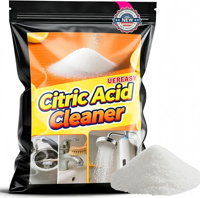 Distiller Descaler Citric Acid Cleaner, 1 Lb Bulk for Cleaning Water Distillers, Pure Citrus Acid Crystals Universal Residue Descaling Portable Distiller, Kettle, Boiler, Dispenser (16 oz)