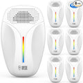 2024 Upgraded Ultrasonic Repeller & Insect Indoor Repeller,Ultrasonic and Repellent for Roach,Rodent,Mouse,Bugs,Mosquito,Mice,Spider,Ant,3 Mode Switching,6 Packs