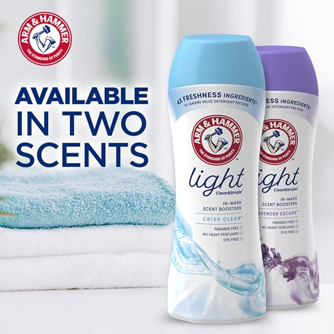 Arm & Hammer Light In-Wash Scent Booster Lavender Escape 24oz (Pack of 2)
