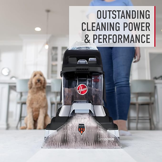 Hoover Oxy Carpet Cleaner Solution, 50 oz., Ocean Breeze Scent, Deep Cleaning Carpet Shampoo Solution, Removes Tough Colored Stains from Carpet and Upholstery, Pair with Hoover Carpet Cleaner Machine