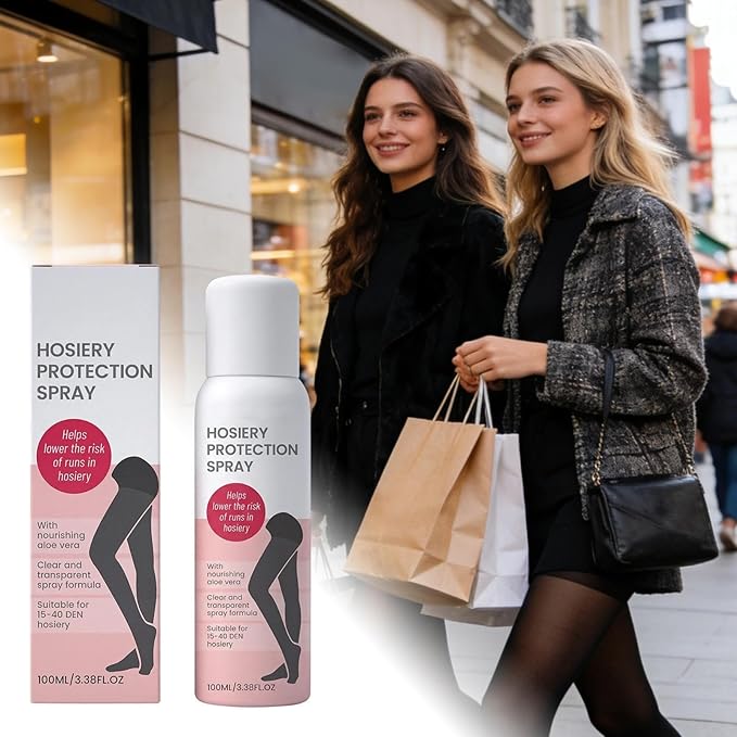 Tights Care Spray, Pantyhose Fabric Mist, 100ml Delicate Clothing Protector, Snag And Run Prevention For Business Casual, Professional Attire Wear Outfit Protection, Extends Life Of Hosiery