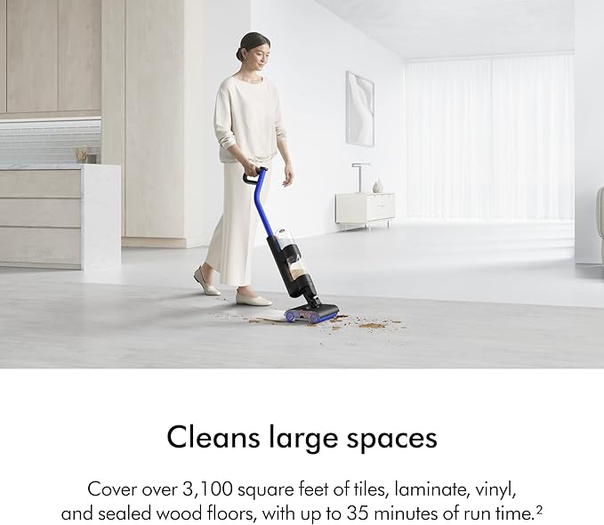 Dyson WashG1 Wet Cleaner (Matte Black/Ultra Blue)