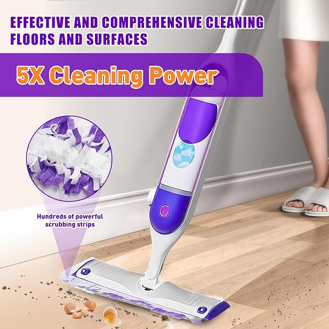 Power Mop Pads Refills for Swiffer PowerMop Multi-Surface Mopping Pad Disposable Replacement Mop Pads Compatible with Swiffer PowerMop,Safe on All Finished Floors,38 Count.