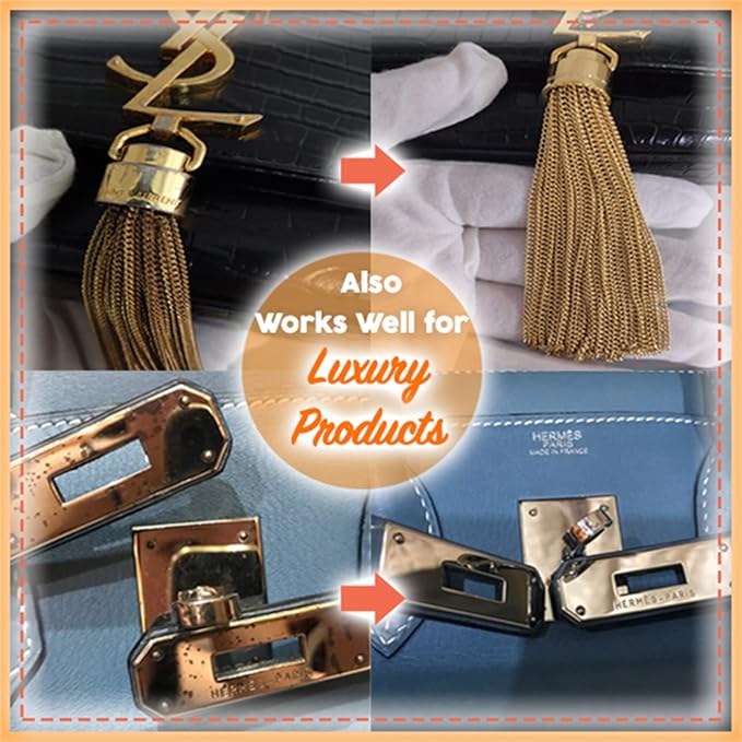 Instashine Metal Polish Cream Ultimate Metal Polish Cream, Metal Cleaner and Rust Remover Metal Polisher, Polishing Cream Multifunctional Rust Cleaner for Jewelry, Stainless Steel, Ceramic (1)