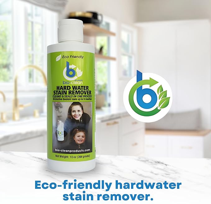 Hard Water Stain Remover, 10 Fl Oz (Pack of 1), Green, 10 Ounce