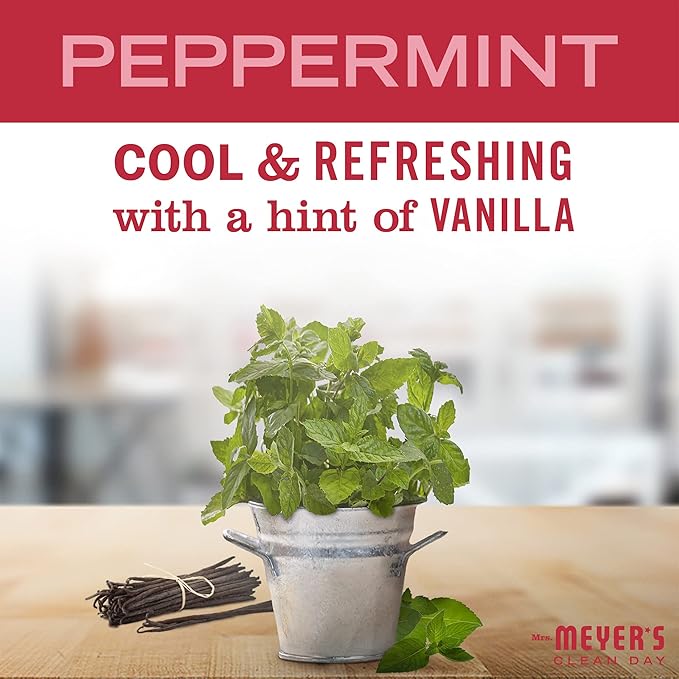 MRS. MEYER'S CLEAN DAY All-Purpose Cleaner Spray, Limited Edition Peppermint, 16 Fl. Oz (Pack of 4)