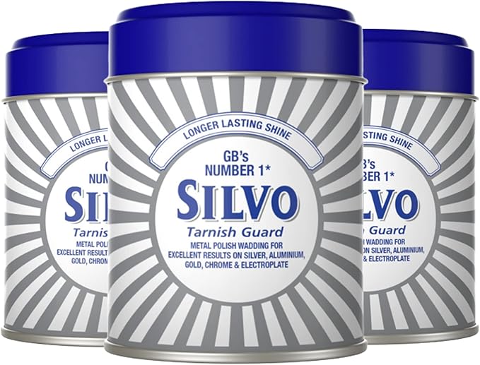 Tarnish Guard Metal Polish Wadding I All Purpose Metal Polish – For Silver, Gold, Aluminium, Chrome & Electroplate I Size: 75g (Pack of 3)