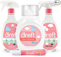 Baby Gifts Set by Dreft, Baby and Mom Gift Set with Liquid Laundry Detergent, Laundry Stain Remover, Stain Remover Pen & All Purpose Cleaner Spray, Great for Baby Showers