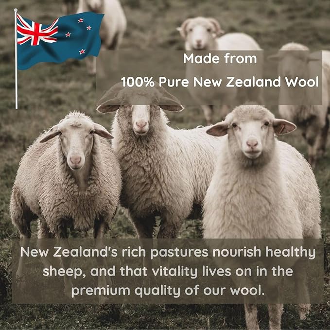 Laundry Wool Dryer Balls | Natural Fabric Softener – Reusable, Eco-Friendly, Reduces Drying Time – Wool Balls Replaces Dryer Sheets - 3 XL Pack - Laundry Balls for Dryer