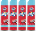 Resolve High Traffic Carpet Foam, Crisp Linen 88 oz (4 Cans x 22 oz), Cleans Freshens Softens & Removes Stains
