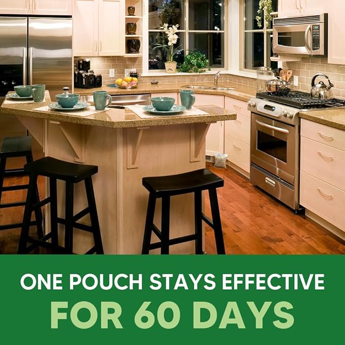 Rodent Repellent, Mouse Repellent Pouches, Mice Repellent Indoor, Rat Repellant for House, Mice Deterrent, Keep Mice Away, Extra-Strength Peppermint Effective for 80 ft² and 90 days-10P