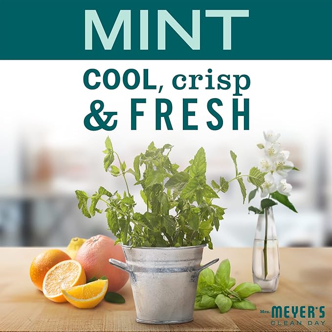 Mrs. MEYER'S CLEAN DAY All-Purpose Cleaner Spray,Limited Edition Mint,16 fl. oz,(Pack of 6)