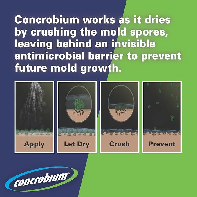 Concrobium 25326 Mold Control Spray, 32 oz
