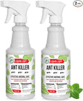 Mighty Mint Peppermint Oil Ant Killer Spray – Natural Ant Repellent for Indoor & Outdoor Use – Plant-Based Insect & Pest Control – 16 oz (Pack of 2)