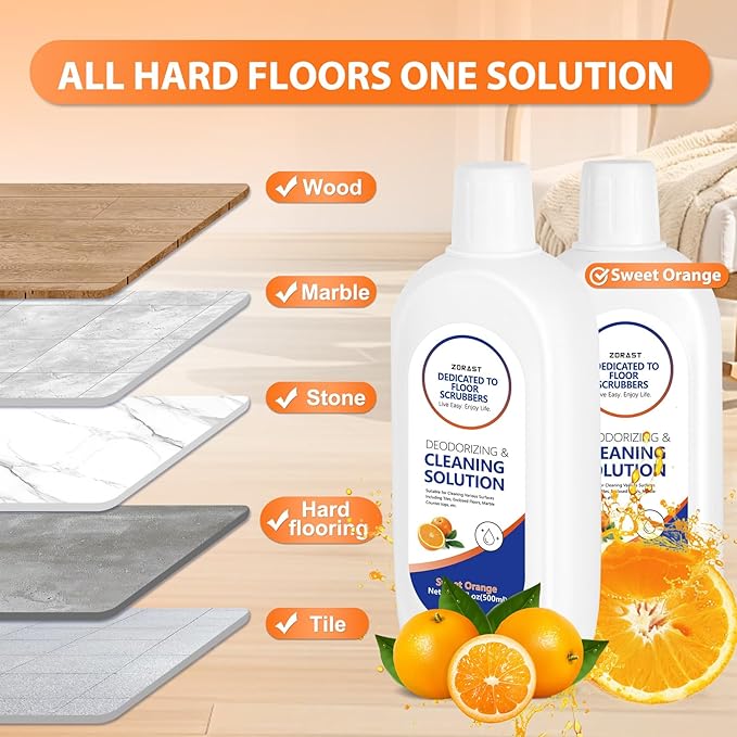 Floor Cleaning Solution Compatible With Tineco, Suitable With All Robot Vacuums with Mopping and Cordless Wet/Dry Vacuum Mop Cleaner