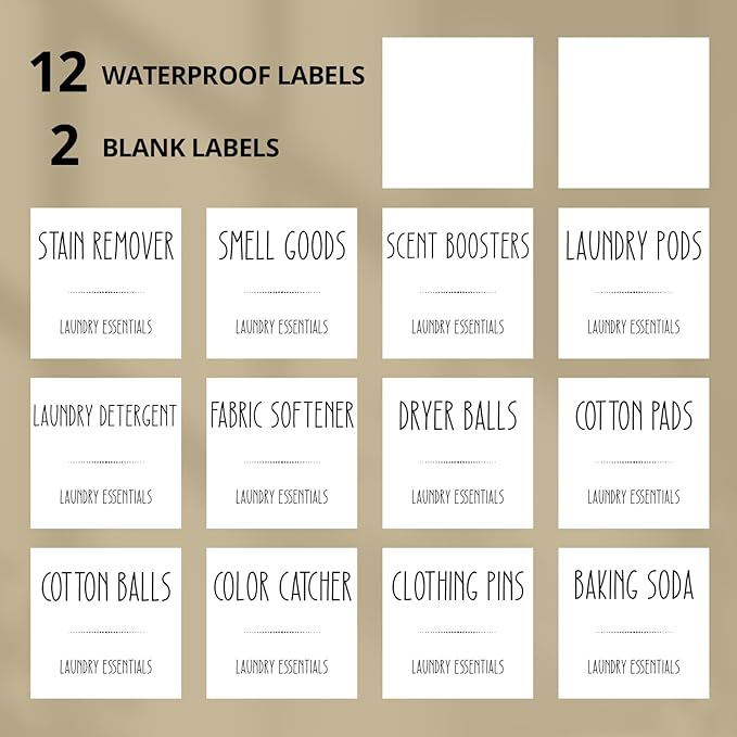 Glass Laundry Pods Container, Half Gallon 2 Liter Laundry Jars with Wood Lids for Laundry Room Organization and Storage, Powder Detergent Holder for Laundry Room Decor and Accessories