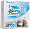 Laundry Detergent Sheets 150 Counts Travel Laundry Sheet ECO-friendly, 300 Small Loads Plastic-Free Clothes Washing Soap- Laundry Sheet Fresh Linen