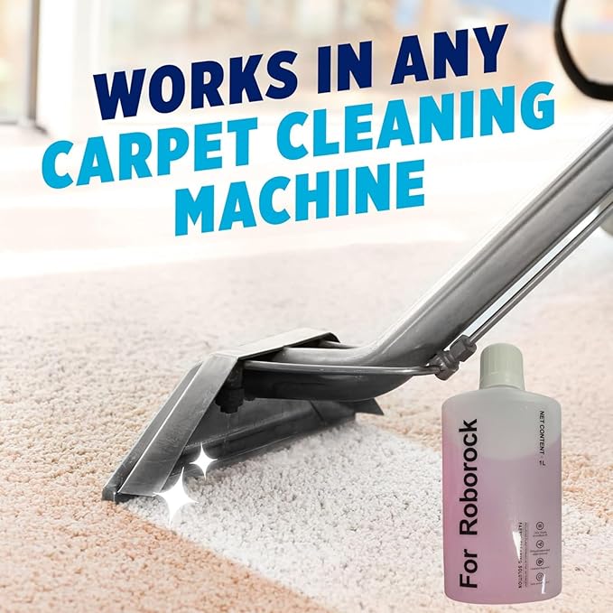 1L Stain & Odor Remover, Carpet Cleaner. Compatible With Roborock. Compatible With All Upright And Compact Deep Carpet Cleaners(1 PCS)
