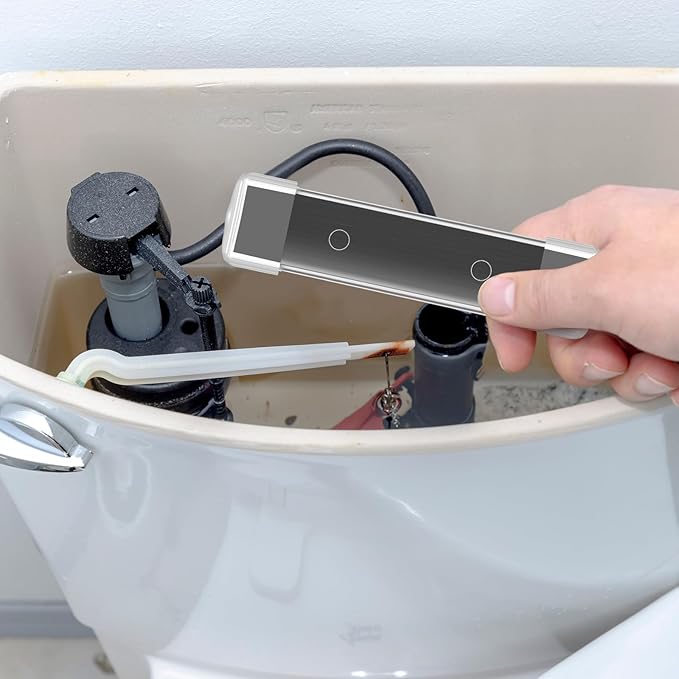 12 Pcs Magnetic Toilet Bowl Cleaner Black Toilet Cleaning Magnets Magnetic Tank Cleaner for Household Bathroom Cleaning Supplies Against Stains No Chemicals