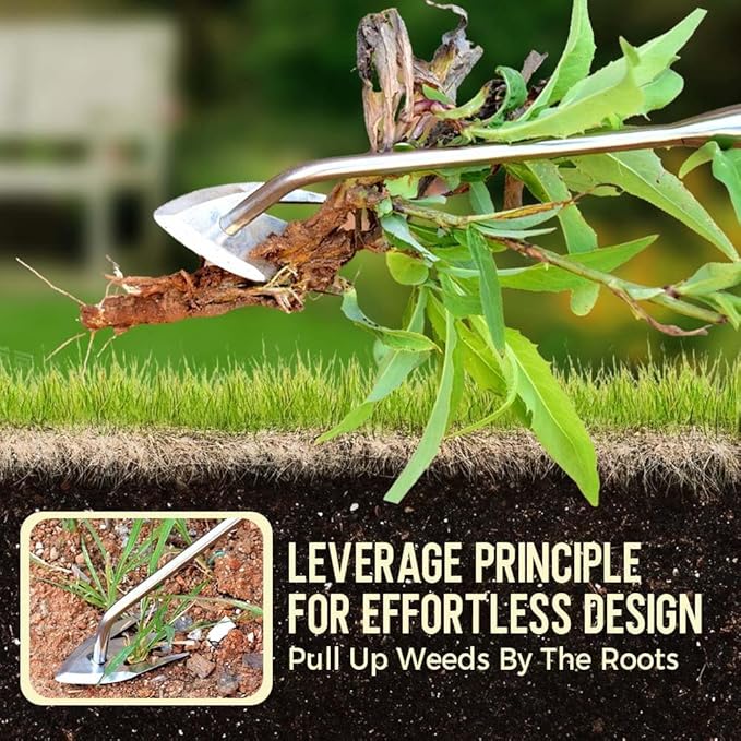 Weed Puller Tool，2026 New Weeding Artifact Uprooting Weeding Tool Weed Remover Tool Manganese Steel Weed Pulling Tool Manual Weeders Tool for Garden (B-2PCS)
