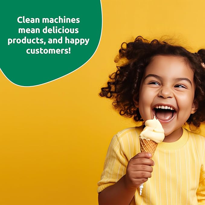 Stera Sheen 4lb Green Label Ice Machine & Ice Maker Cleaner + Sanitizer - Milkstone Remover & Descaler for Scotsman, Soft Serve Equipment, Food-Contact Surface - Restaurant-Grade (1 Pack)