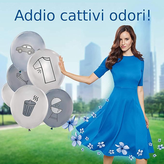 Vernel Fresh Control Ammorbidente Neutralizza Odori, Freschezza Glaciale, 12 x 28 Lavaggi