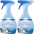 Febreze Fabric Spray Air Freshener, Odor-Fighting Fabric Refresher, Sneaker Balls Alternative, Couch Cleaner, Linen Spray, Multi-Use, Extra Strength Scent, 23.6 fl oz (Pack of 2)