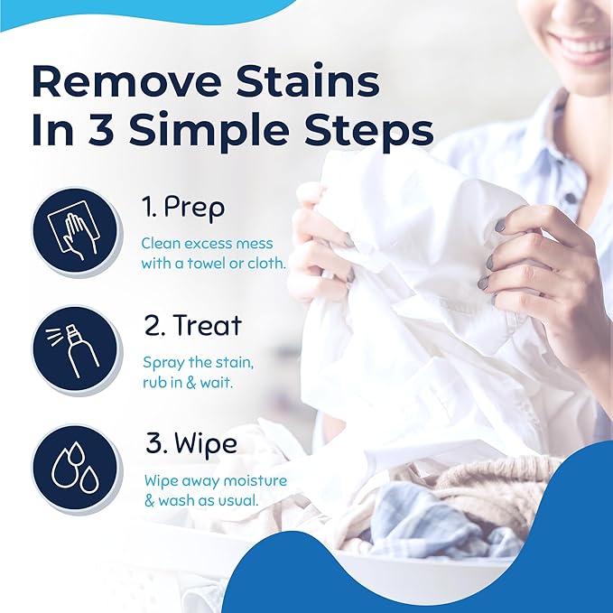 Miss Mouth's Messy Eater Stain Treater - 32oz Refill - Newborn & Baby Essentials - No Dry Cleaning Food, Grease, Coffee Off Laundry, Underwear, Fabric
