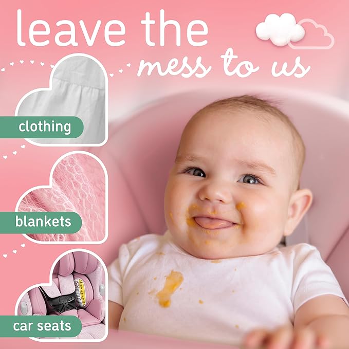 Dreft Stain Remover for Baby Clothes and Hypoallergenic Baby Stain Remover Spray, Travel Size Stain Treater, 3 Fl Oz ( Pack of 2)