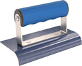 Bon 22-715 6-Inch by 3-Inch Blue Steel Sidewalk Edger with 3/4-Inch Radius and 7/8-Inch Lip with Comfort Grip Handle