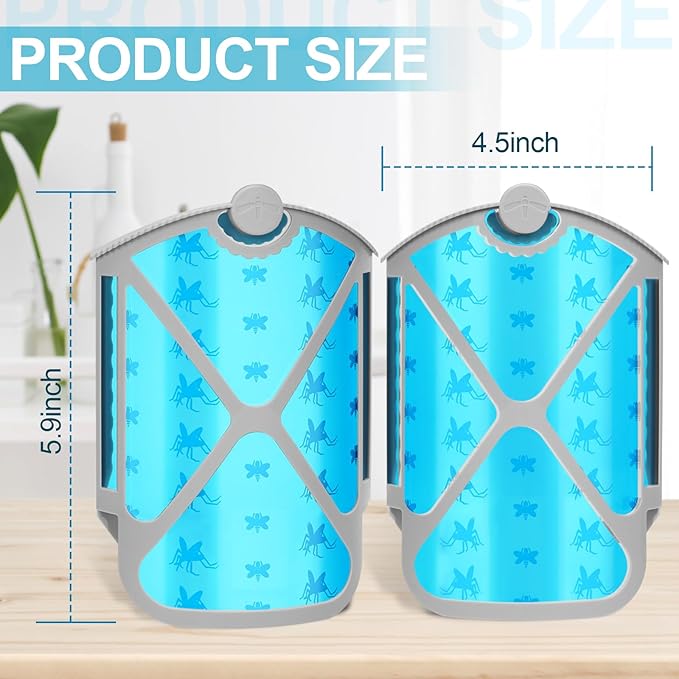 Insect Trap Refill Kit & 6 Cartridges, Compatible with ZEVOM364A (6Pcs)