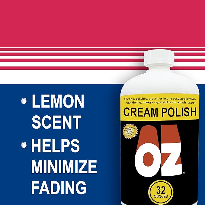 Mohawk Finishing Products OZ Cream Polish, M860-0006, 1 Quart