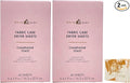 Bath & Body Works Champagne Toast Fabric Care Dryer Sheets - 2 Boxes (80 Sheets Total) - with a Peach Gardenia Sample Soap