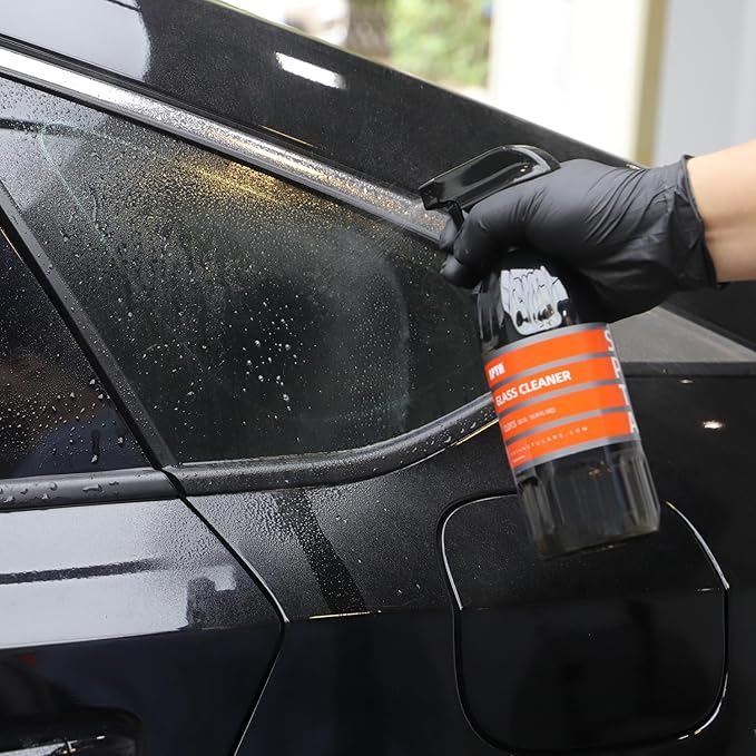 SPTA Glass Cleaner, 16oz 500ml Streak Free Glass and Window Cleaner - Works on Glass, Windows, Mirrors, and Screens, Ammonia-Free and Safe on Tinted Windows, for Cars,Trucks,SUVs, and Home Use -CL015