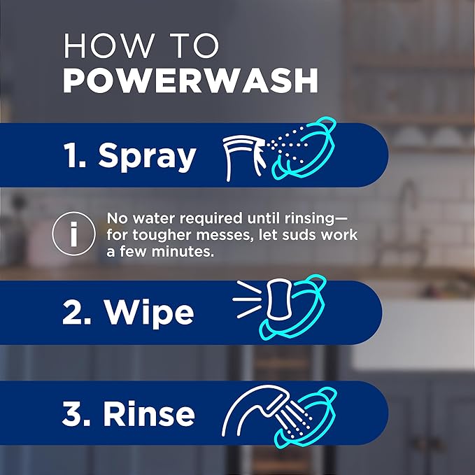 Dawn Powerwash Gain Original Dish Spray, Dish Soap Starter Kit, 16 Fl Oz, (Pack of 2)