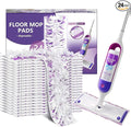 Power Mop Refills, 24 Count Disposable Pads for Swiffer Powermop Mopping - Thickness, Absorbent, Quick Cleaning, Suit All Multi-Surface, [Non-Vacuum Packaged] to Keeps Fluffy