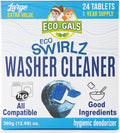 ECO-GALS Washing Machine Cleaner Tablets For Front & Top Load Washers Including H.E. to Remove Pet Hair, & debris from drum, pipes, and filter.