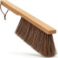 Takavu Multi-Purpose Counter Brush with Solid Wood Handle, Natural Horsehair Bristles for Gentle Dusting of Furniture, Drafting, Patio, Fireplace Cleaning, Shop Brush, Woodworking Tool & Accessories