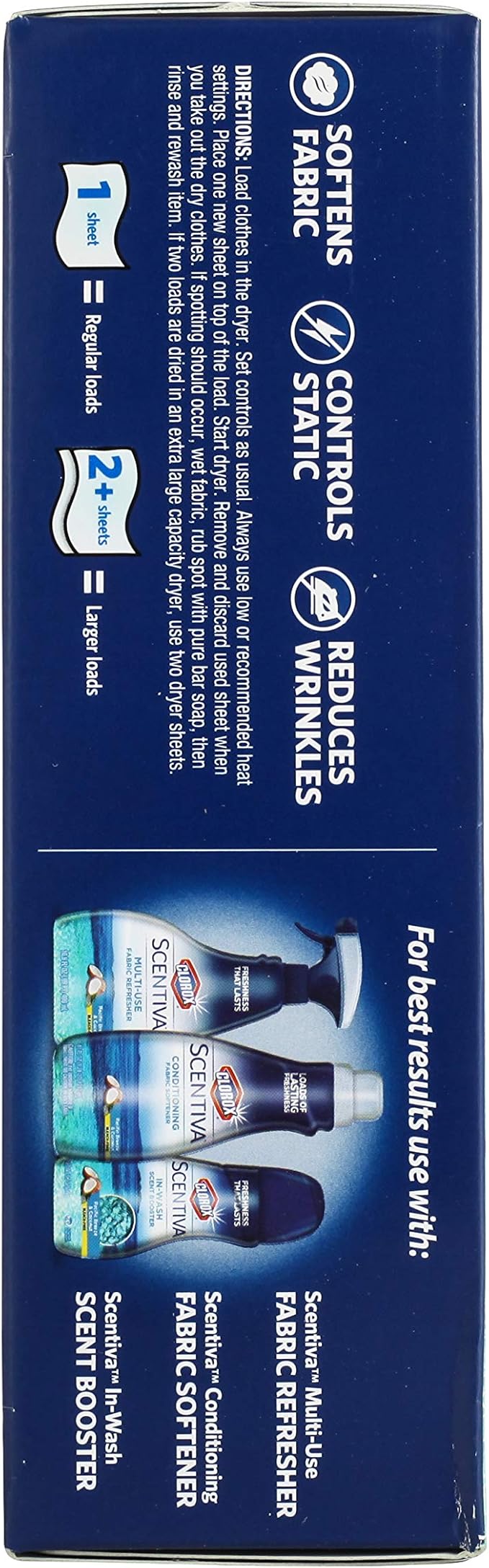 Clorox Scentiva Laundry Care | Dryer Sheets, Fabric Softener, Scent Booster Beads and Fabric Refresher Spray in Multiple Scents