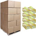 Arkwright Smart Rags Microfiber Cleaning Cloths, Pallet of 8000, Lint Free 215 GSM Reusable Towels for Auto, Office and Household Cleaning, 16 x 16 in, Yellow